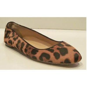 J. Crew Nora Calf Hair Ballet Flats